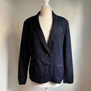 Navy Merona blazer, 16